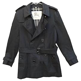 Burberry-Men Coats Outerwear-Black