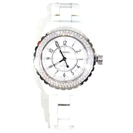 Chanel-CHANEL  Watches T.  ceramic-White