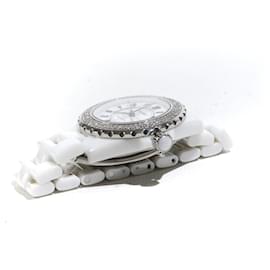 Chanel-Relógios CHANEL T.  cerâmica-Branco