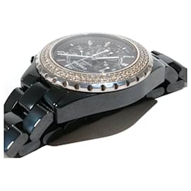 Chanel-Relógios CHANEL T.  cerâmica-Preto