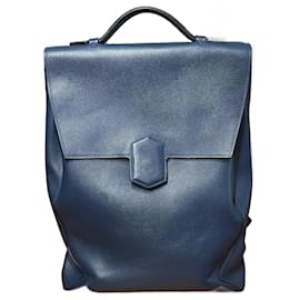 Hermès-Hermes - Hermes Flash backpack-Navy blue