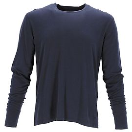 Camicia a maniche lunghe Tom Ford in cotone blu navy Blu Blu navy