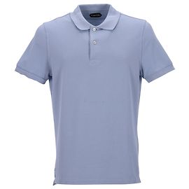 Polo Tom Ford en coton bleu clair Bleu Bleu clair