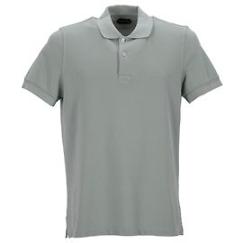 Polo Tom Ford en coton vert Vert Vert olive