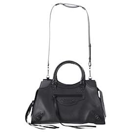 Balenciaga-Balenciaga Neo Classic Bag in Black Leather-Black