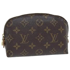 Louis Vuitton-LOUIS VUITTON Monogram Pochette Cosmetic PM Cosmetic Pouch M47515 LV Auth 75152-Monogram