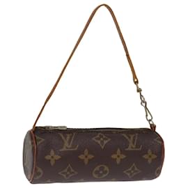 Louis Vuitton-LOUIS VUITTON Monogram Papillon Pouch Vintage LV Auth th4952-Monogram