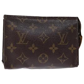 Louis Vuitton-Louis Vuitton Monogram Poche Toilette 15 Pouch M47546 LV Auth 75253-Monogram