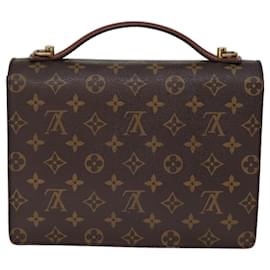 Louis Vuitton-Louis Vuitton Monogram Monceau 28 Hand Bag 2way M51185 LV Auth 75522-Monogram