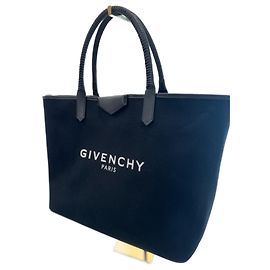 Borsa shopper Givenchy nera in tessuto Nero