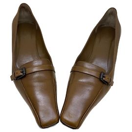Gucci Leather Heels Light Brown Light brown