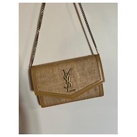 Yves Saint Laurent-Handbags-Light brown