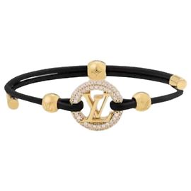 Pulsera Louis Vuitton Louise by night negra Negro