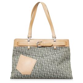 Dior Braune Diorissimo Trotter-Einkaufstasche Braun
