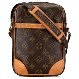 Louis Vuitton-Louis Vuitton marrón monograma Danubio-Castaño