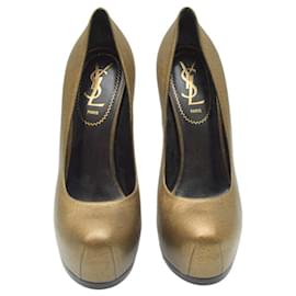 Yves Saint Laurent-Heels-Golden