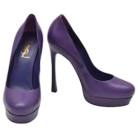 Yves Saint Laurent-Heels-Purple
