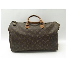 Louis Vuitton-VINTAGE LOUIS VUITTON SPEEDY HANDBAG 40 MONOGRAM M CANVAS41522 HAND BAG-Brown