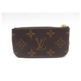 Louis Vuitton-NEW LOUIS VUITTON M PURSE82615 VIVIENNE KEY MONOGRAM KEY POUCH NEW-Brown