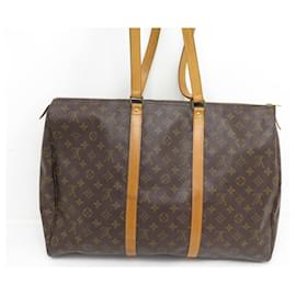 Louis Vuitton-VINTAGE LOUIS VUITTON FLANERIE HAND TRAVEL BAG 50 MONOGRAM M51116 BAGS-Brown