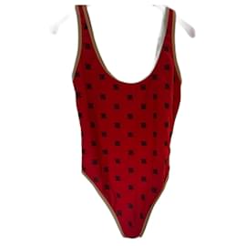 Fendi-Swimwear-Red