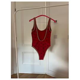 Fendi-Swimwear-Red