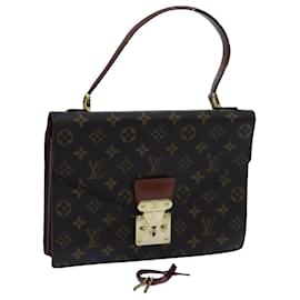 Louis Vuitton-Bolsa de mão LOUIS VUITTON Monograma Concorde M51190 LV Auth yk11625-Monograma