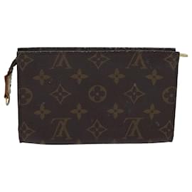 Louis Vuitton-LOUIS VUITTON Pochette Monogram Seau PM Pochette Accessoire LV Auth 70489-Monogramme