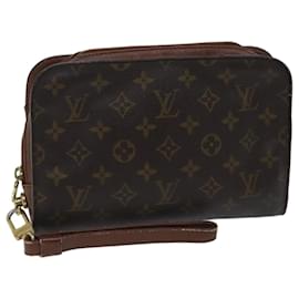 Louis Vuitton-LOUIS VUITTON Monogram Orsay Clutch Bag M51790 LV Auth 70471-Monogram