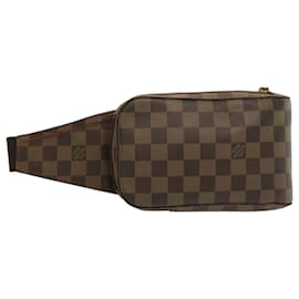 Louis Vuitton-LOUIS VUITTON Damier Ebene Geronimos Bolsa de ombro N51994 Autenticação de LV 70326-Outro