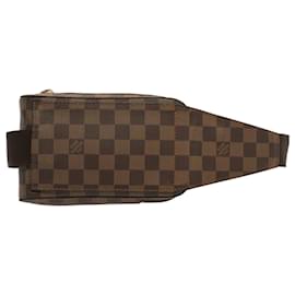 Louis Vuitton-LOUIS VUITTON Damier Ebene Geronimos Bolsa de ombro N51994 Autenticação de LV 70326-Outro