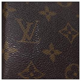 Louis Vuitton-LOUIS VUITTON Monogram Agenda MM Day Planner Cover R20105 LV Auth 75251-Monogram