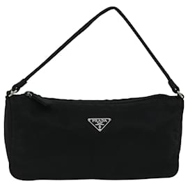 Prada-PRADA Pochette Accessoire Nylon Noir Auth fm3204-Noir