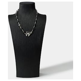 Chanel-CHANEL CC Jewelry in Silver Metal - 101945-Silvery