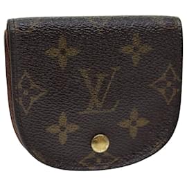 Louis Vuitton-LOUIS VUITTON Monogram Porte Monnaie Guze Coin Purse M61970 LV Auth th4895-Monogram