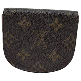 Louis Vuitton-LOUIS VUITTON Monogram Porte Monnaie Guze Porte Monnaie M61970 LV Auth e4895-Monogramme