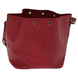 Louis Vuitton-LOUIS VUITTON Borsa a spalla Epi Petit Noe Rosso M44107 LV Aut 73920-Rosso