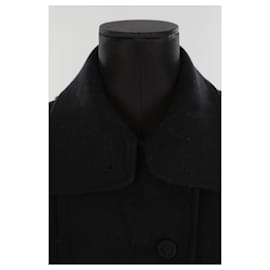Vanessa Bruno-Wool coat-Black