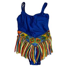 Gottex Badeanzug, Bikini Blau Mehrfarben