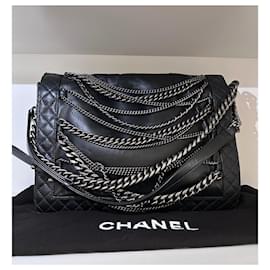 Chanel-Handbags-Black