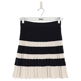 Eric Bompard Mini-saia de algodão Azul