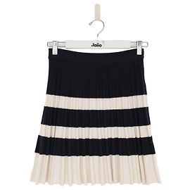 Eric Bompard Cotton mini skirt Blue