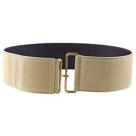 Saint Laurent Ledergürtel Beige