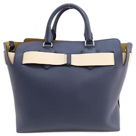 Burberry-Burberry tote bag-Navy blue