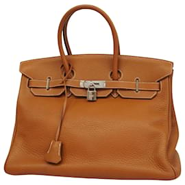 Hermès-Hermès Birkin 35-Marron