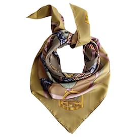 Hermès-Hermès Grand Manège silk scarf 89x89-Multiple colors