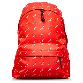 Mochila de lona de nylon Explorer da Balenciaga Vermelho