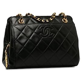 Chanel-Chanel CC Caviar Matelasse Shoulder Bag  Leather Tote Bag in Excellent condition-Other