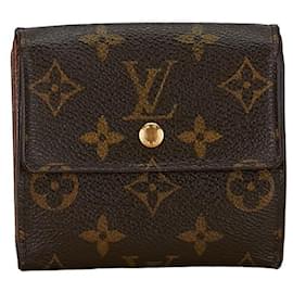 Louis Vuitton-Louis Vuitton Portefeuille Elise Canvas Short Wallet M61654 in good condition-Other