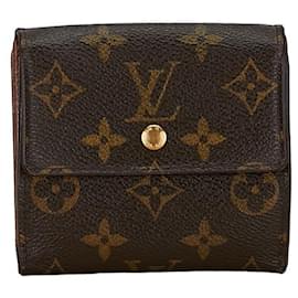 Louis Vuitton-Louis Vuitton Portefeuille Elise Canvas Short Wallet M61654 en bon état-Autre
